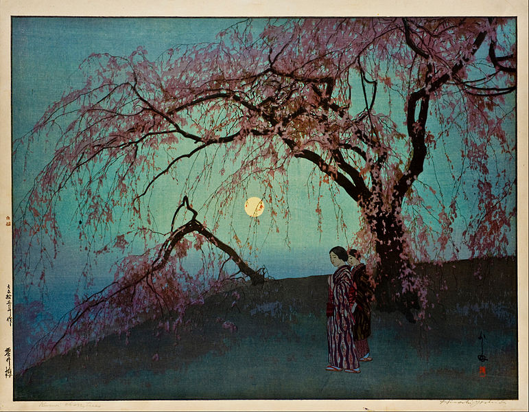 Hiroshi Yoshida - Kumoi-Zakura (Wikipedia)