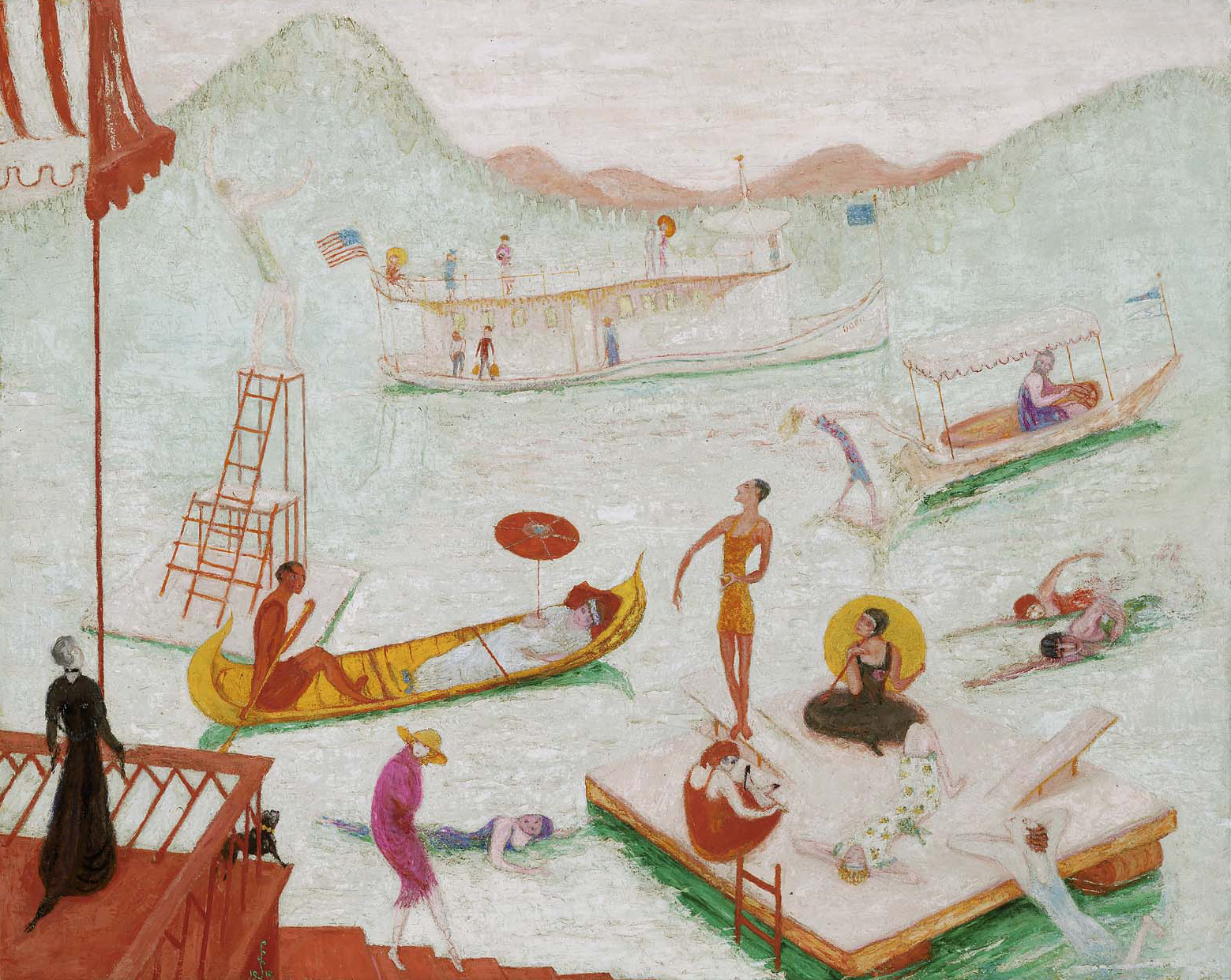 Lake Placid by Florine Stettheimer