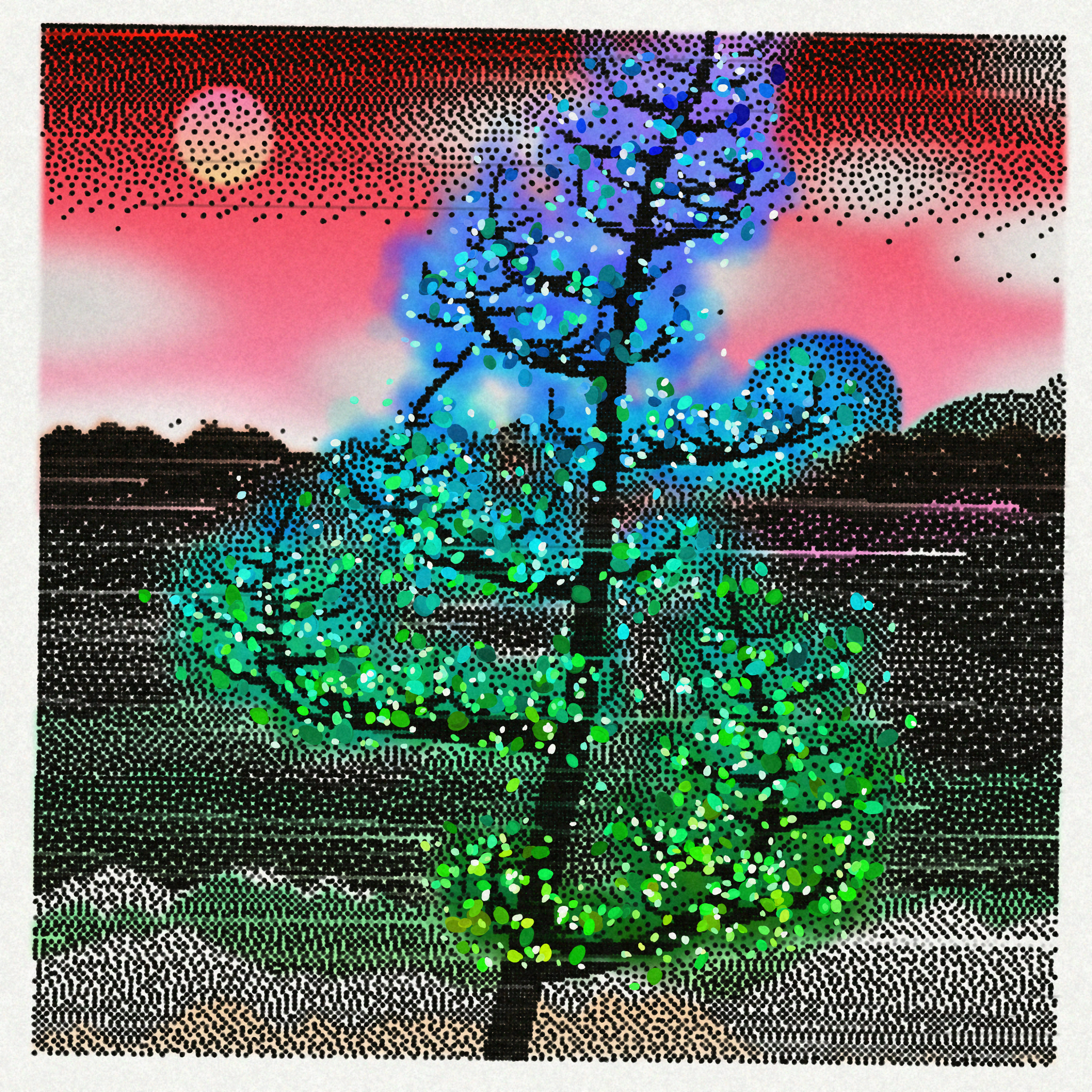 Dithered Branches #102 preview