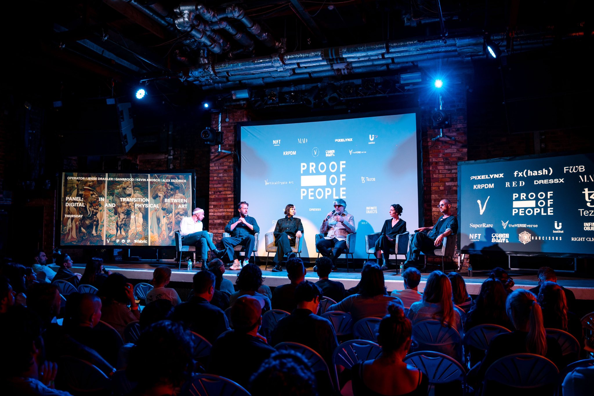 Proof Of People Panel: @Operator @Jesse Draxler @Ganbrood @AlexEstorick @kevinabosch 