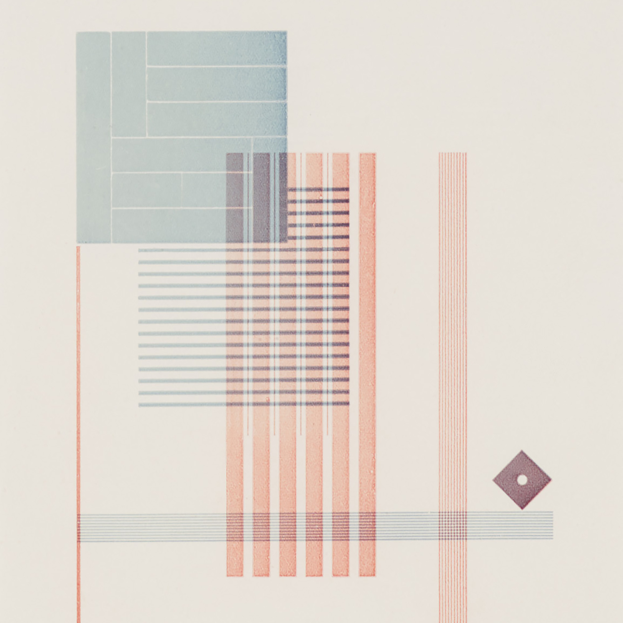 PIET ZWART /Composition 1925-26 print on paper 19 x 12.1 cm [The Netherlands]