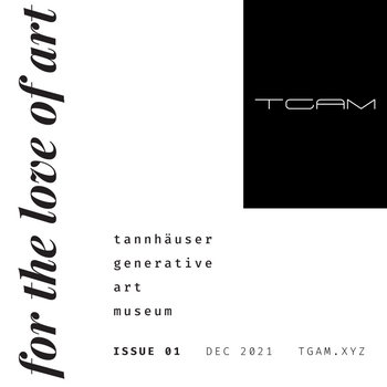 TGAM Issue #01: for the love of art