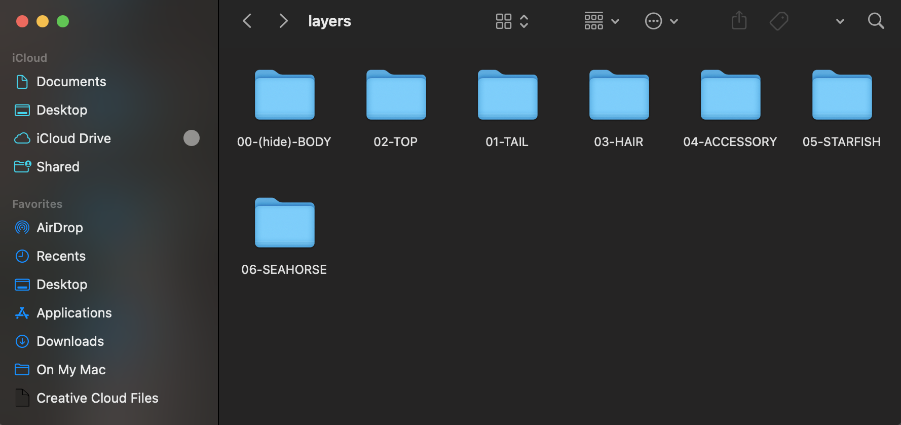 Some well organized layers