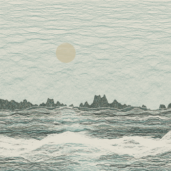 A pale moon rises...generative art by Mido