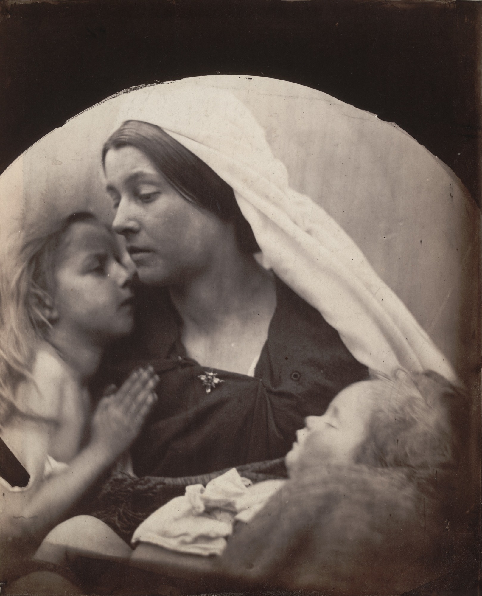 Madonna with Children by Julia Margaret Cameron