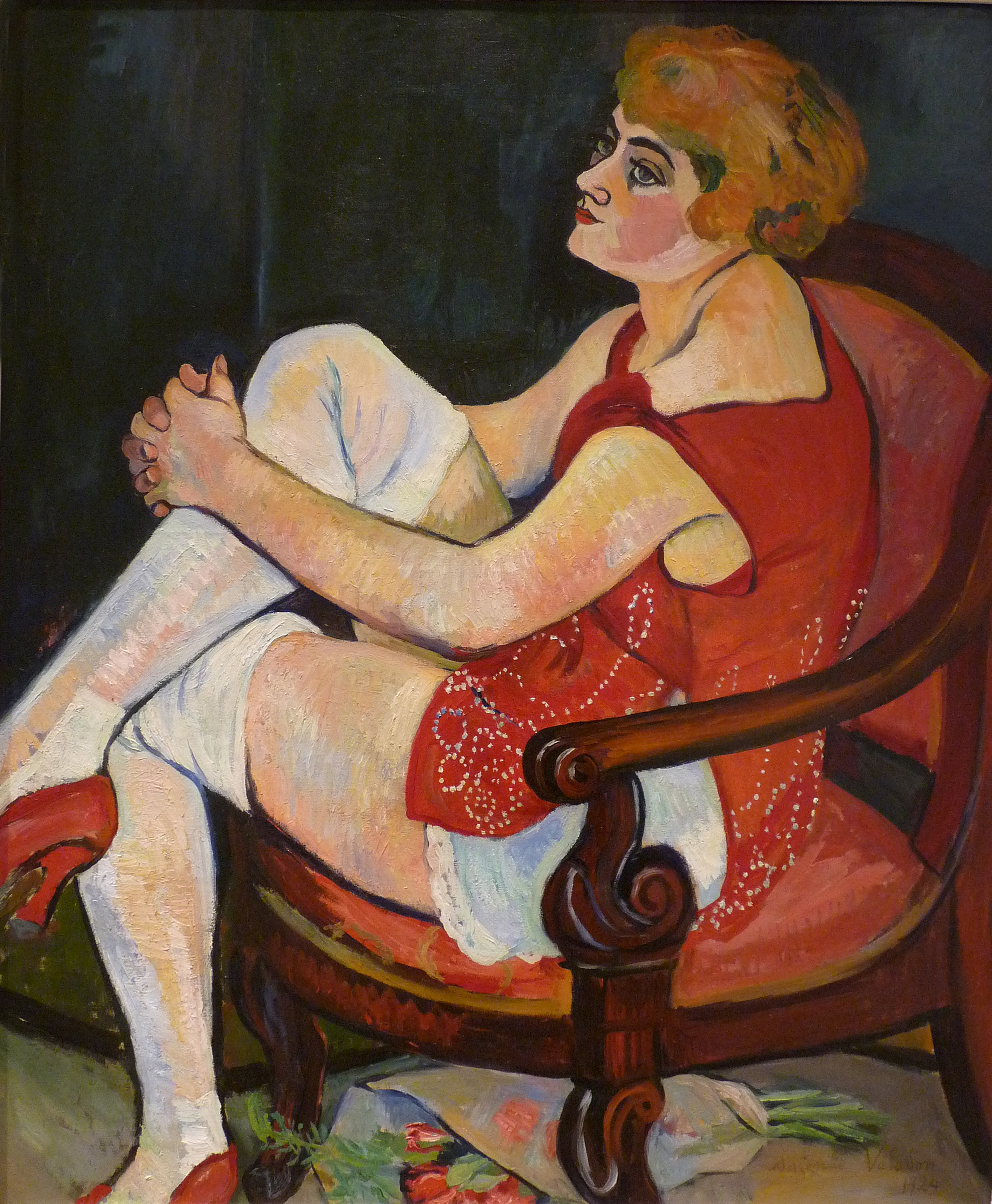 Women In White Stockings by Suzanne Valadon