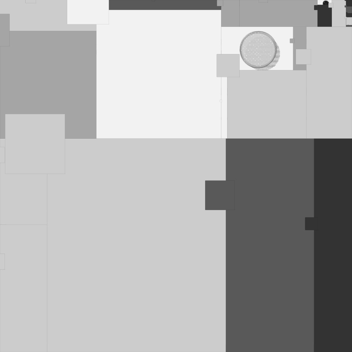 A random iteration with Composition feature: "recursive" and "mono gray" palette