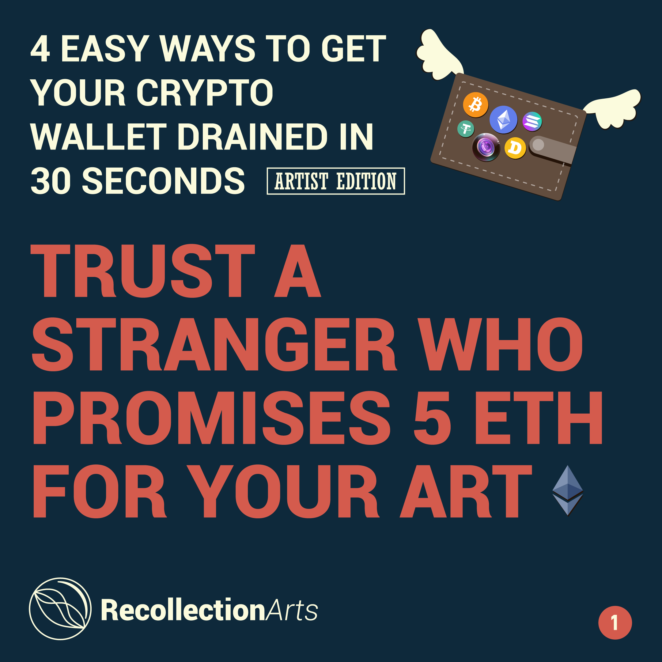 Trust a Stranger Who Promises 5 ETH for Your Art