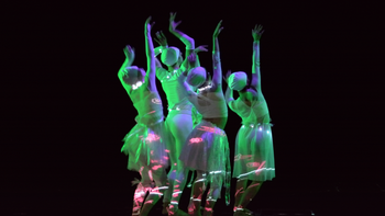 Dance as generative art: 
using the experimental score, and NFTs as sound and visuals for live performance
