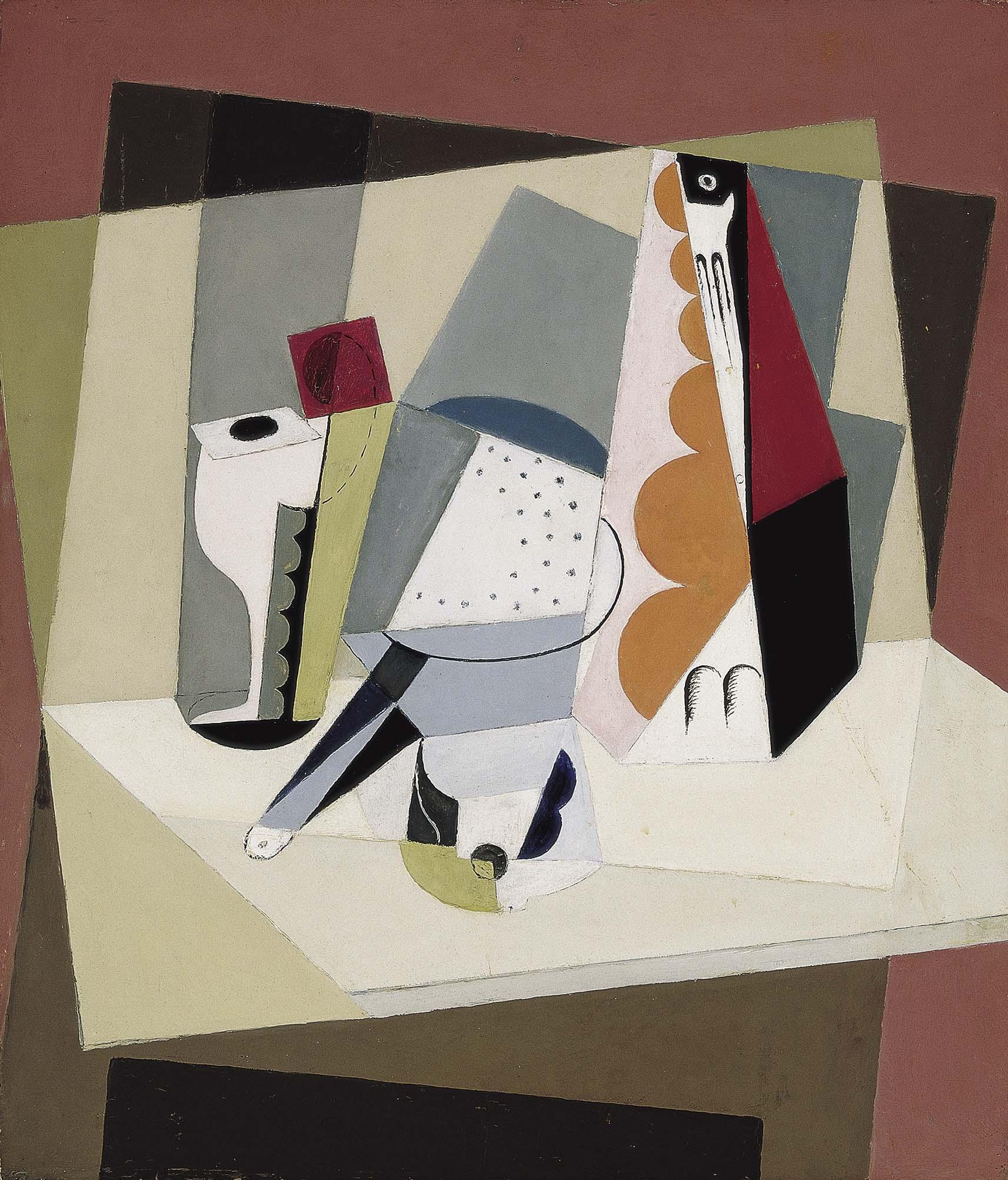 Cubist Still Life by María Blanchard