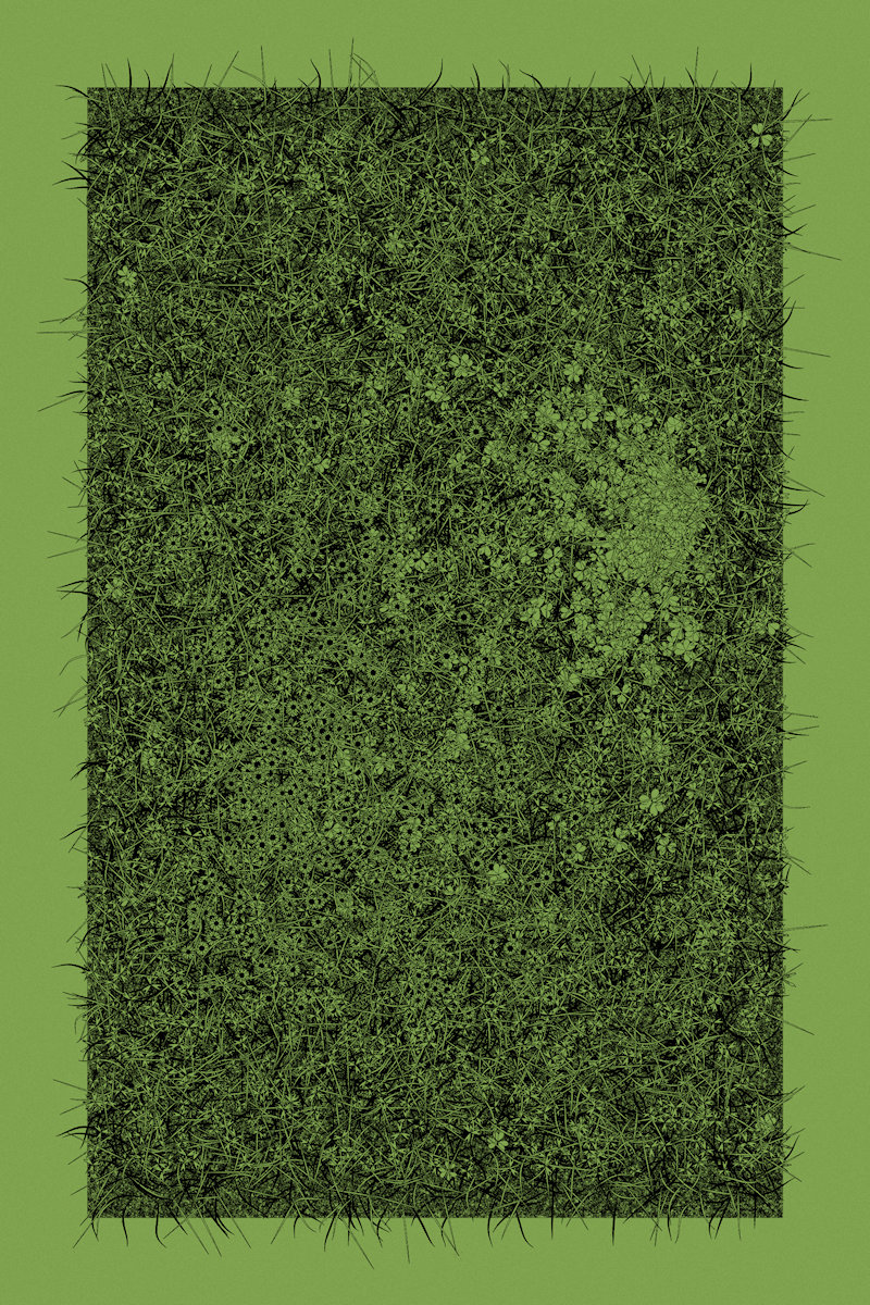 One of the outtakes with extra complexity over a "Zancan green" paper