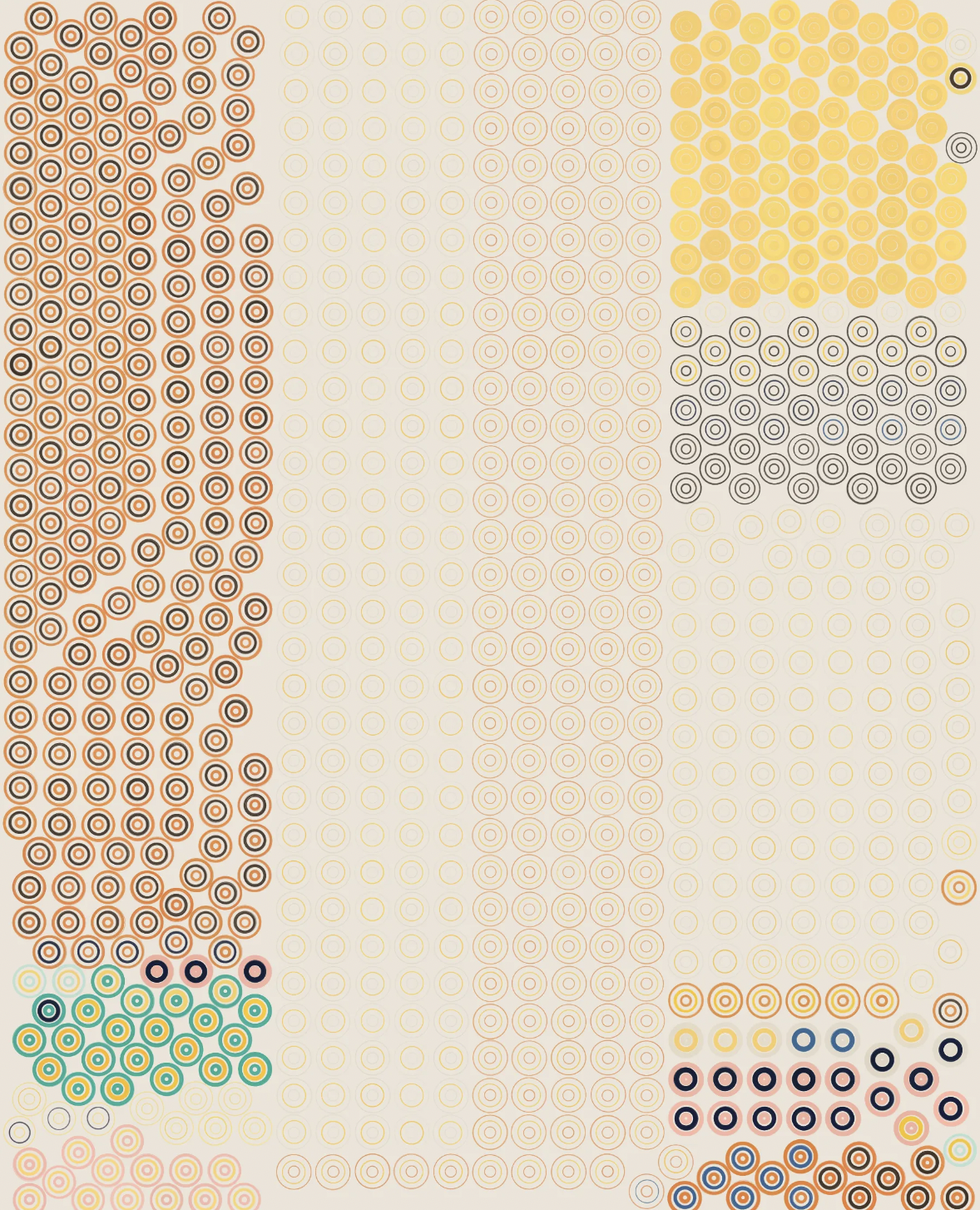 A random seed of QQL by Tyler Hobbs and Dandelion Wist. The idea of self-curation was something I wanted to explore with Special Token.