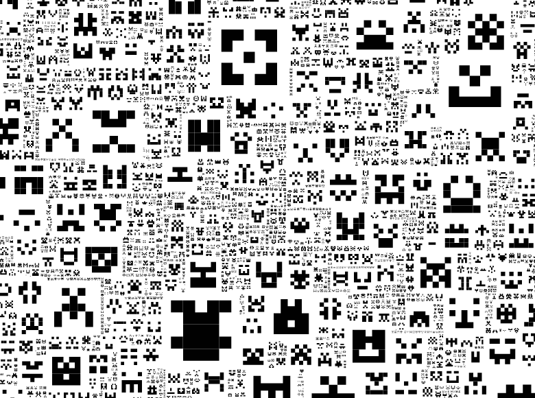 Invader Fractal