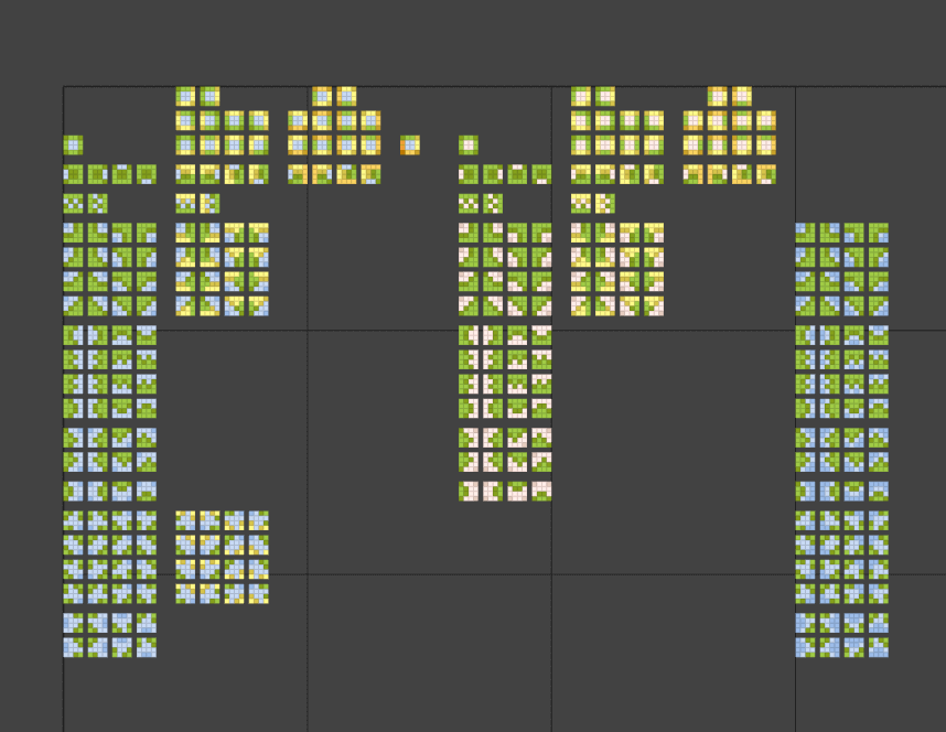 Updated tile-sets for the beach region.