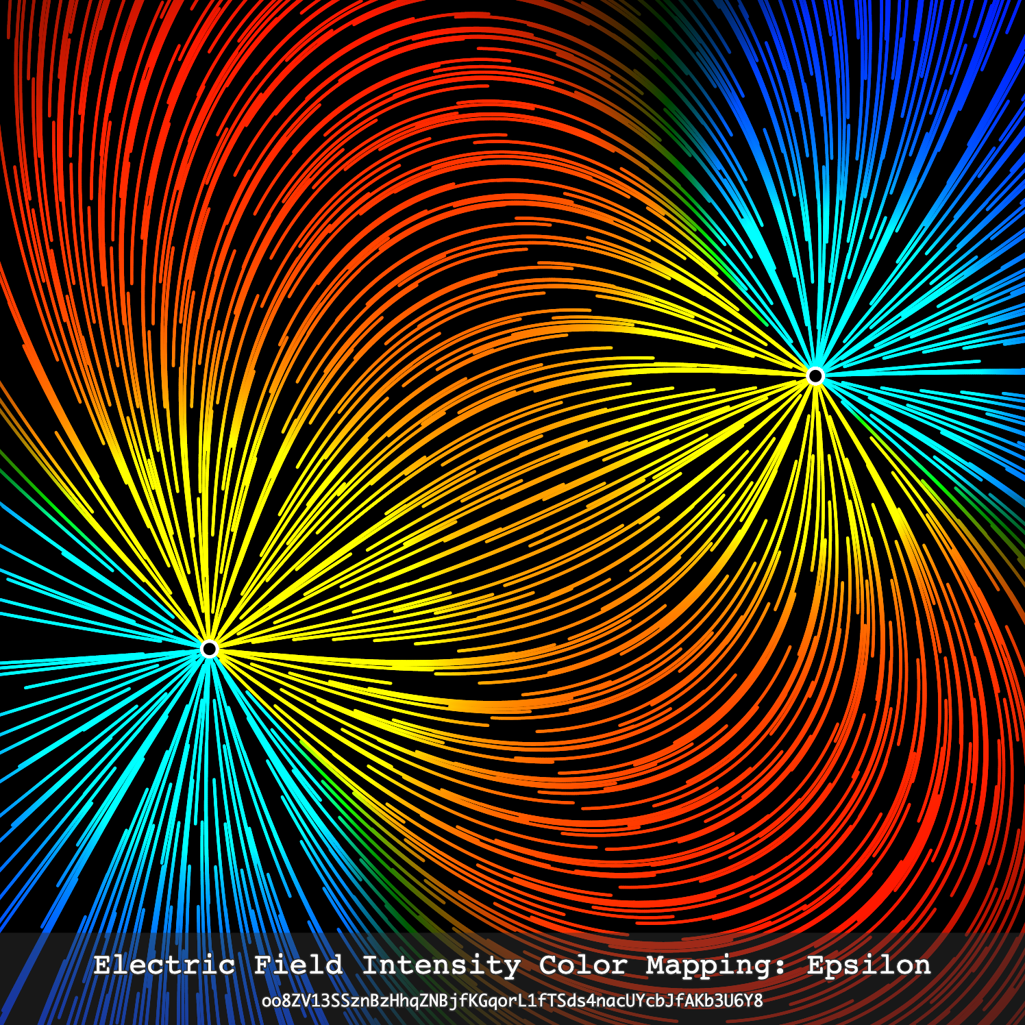 Annotated Bonus Electric Field intensity color mapping