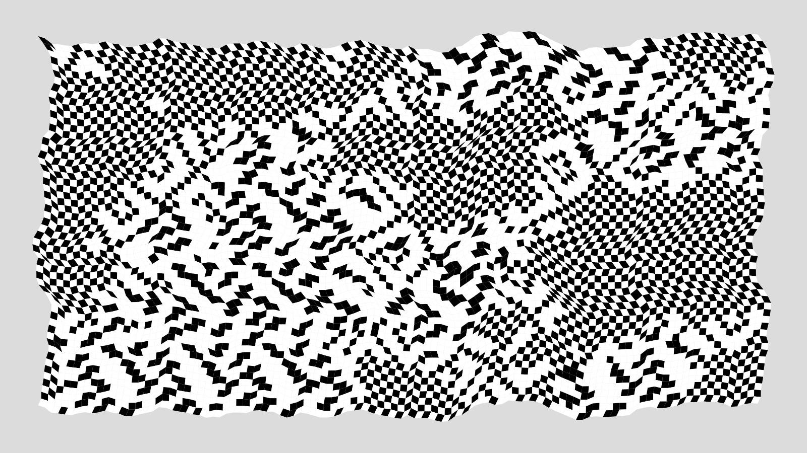 Morphed flow field.