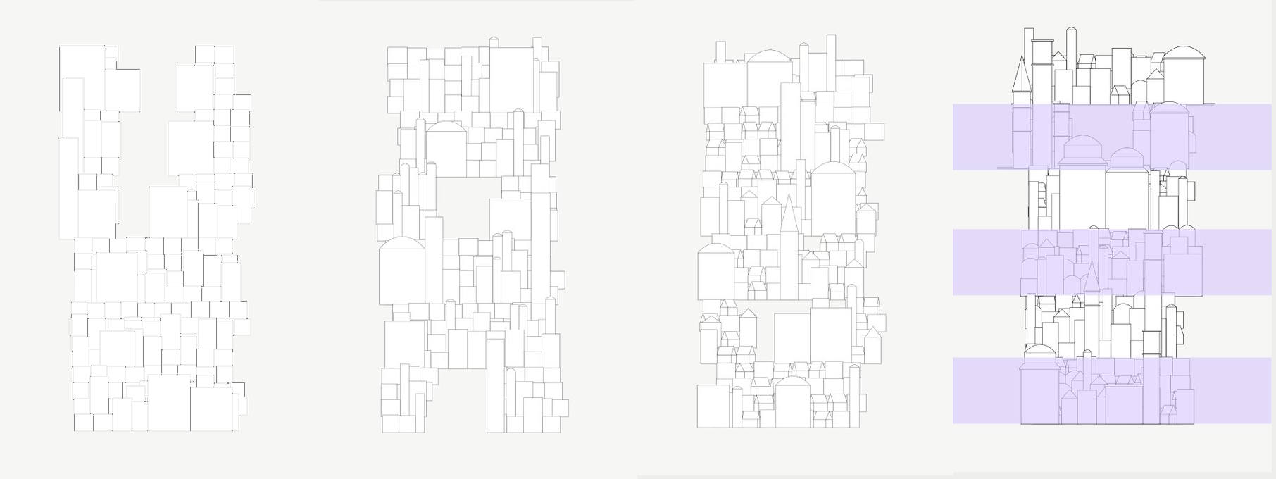 Top-down approach - getting the shapes right from the start