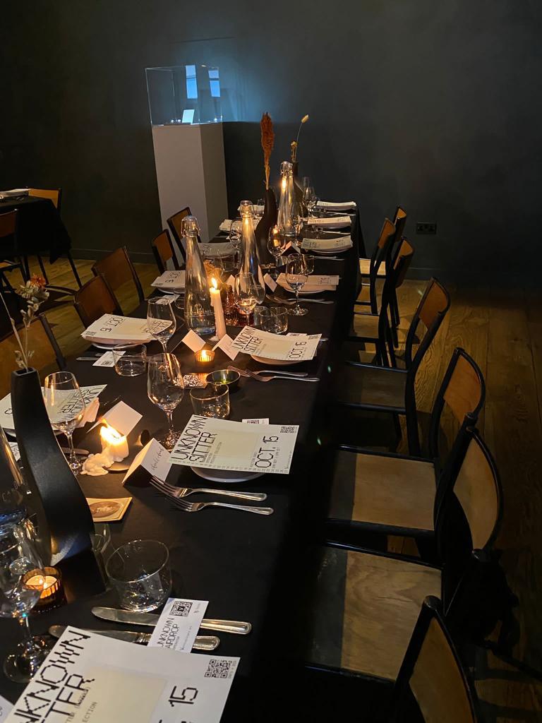 Unknown Sitter dinner hosted by Operator and VerticalCrypto Art. Photo Credit: VerticalCrypto Art