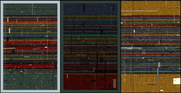 More subdivisions resulted in a quilt-like aesthetics and have been discarded