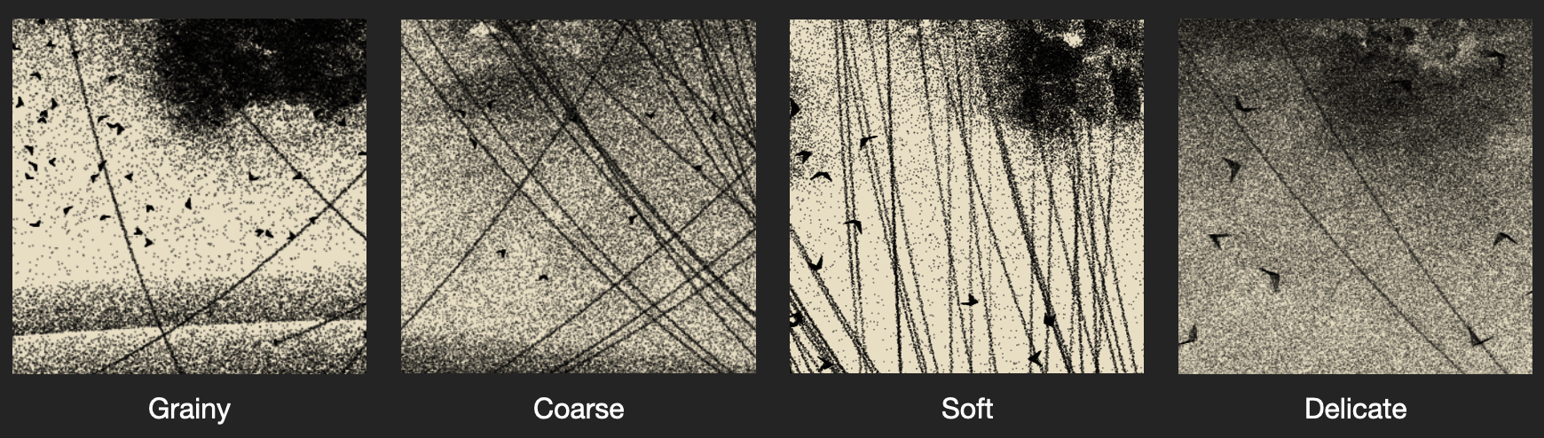 Different dot size (details)