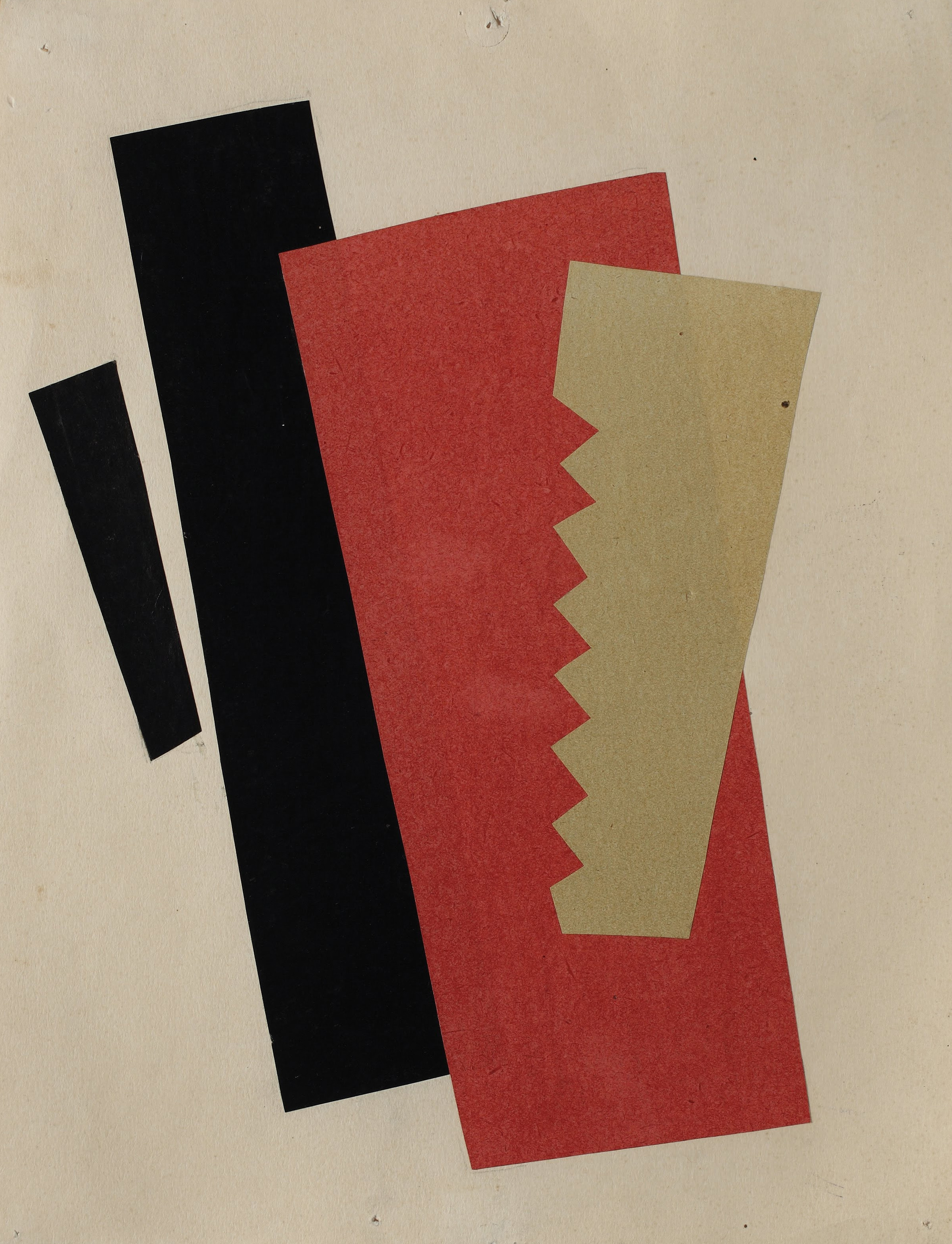 Composition in Red Black and Gold by Liubov Popova